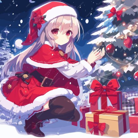 Аниме новогоднее