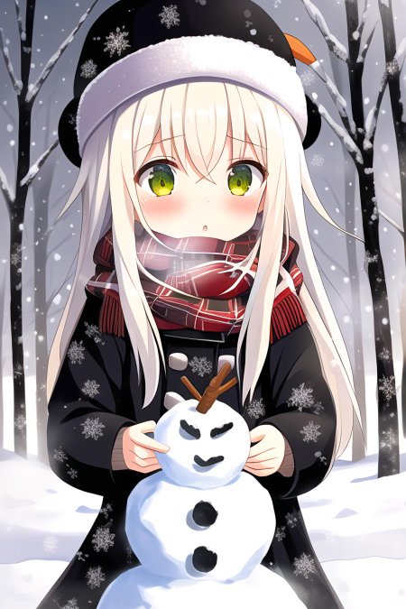 Зима аниме