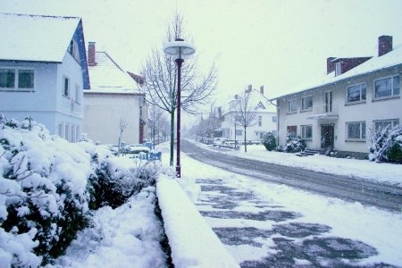Город зимний
