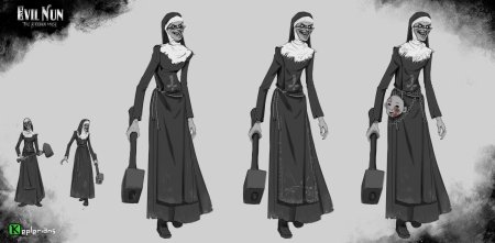 Evil nun the broken mask монахиня