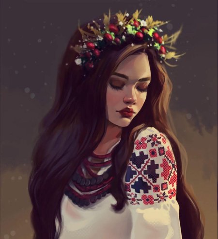 Арты русских девушек