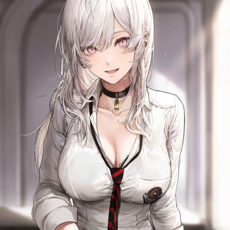 Красивая аниме девушка