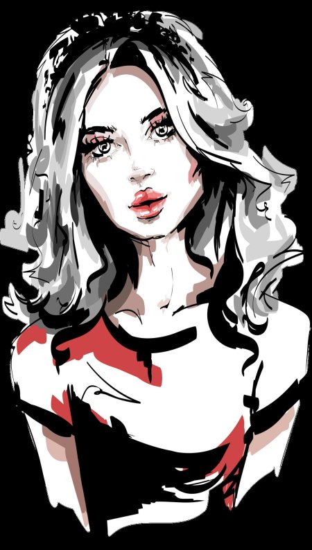 Девушка рисунки
