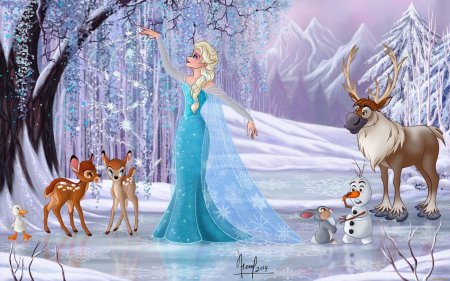 Снежная королева уолт дисней