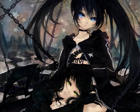 Black rock shooter аниме