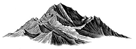 Горы графика