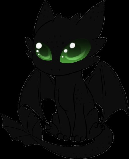 Беззубик дракон toothless