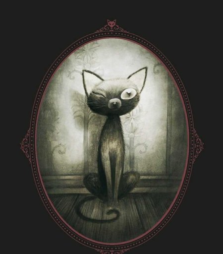 По эдгар аллан "черный кот."