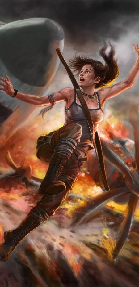 Tomb raider 2013 арт