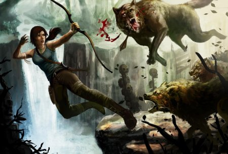 Tomb raider лара крофт игра 2013