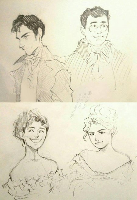 Онегин и ленский