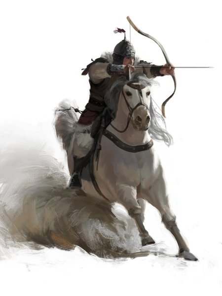 Монгольский всадник лучник