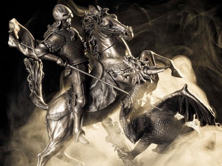 Георгий победоносец убивающий дракона памятник