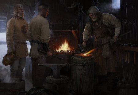 Kingdom come deliverance кузнец