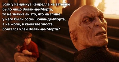 Воландеморт в 1 части гарри поттера