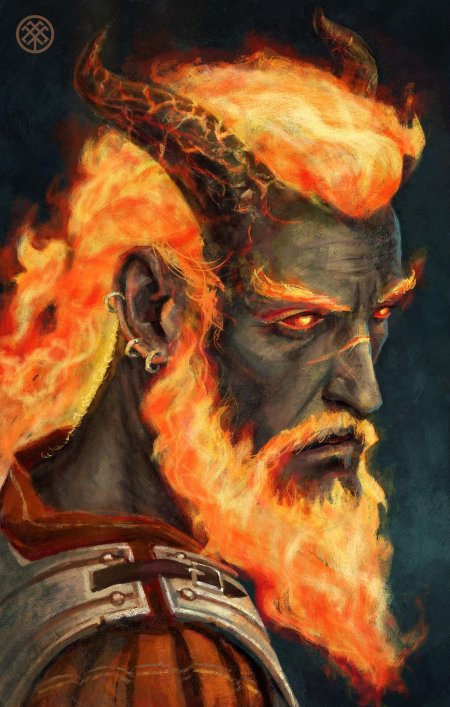Огненный богоподобный pillars of eternity