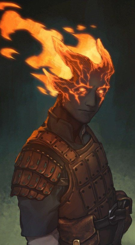 Огненный богоподобный pillars of eternity