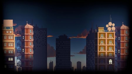 Пиксельный город