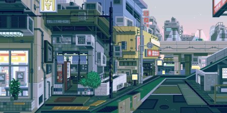 Waneella pixel city