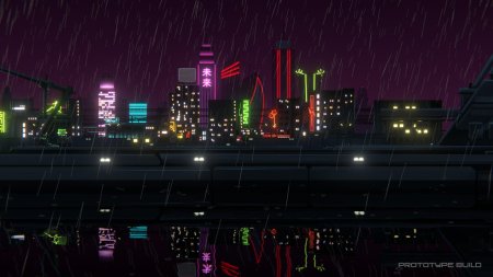 Cyberpunk 2077 город pixel art