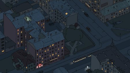 Пиксельный город