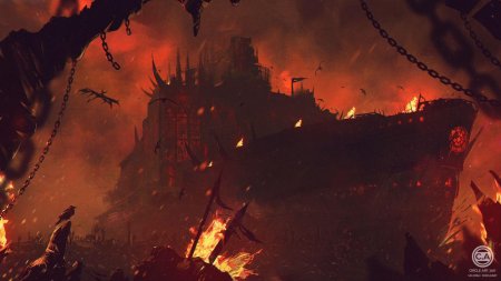 Демонический паровоз вархаммер