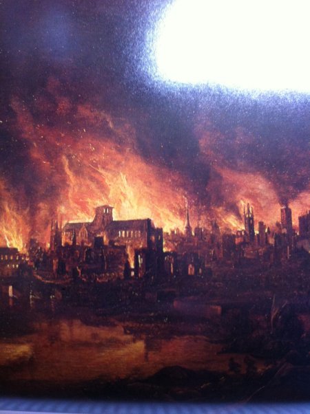 Великий лондонский пожар 1666 года