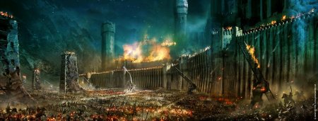 Властелин колец осада минас тирита