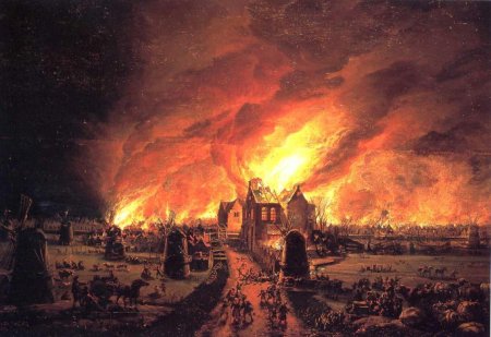 Великий лондонский пожар 1666 года