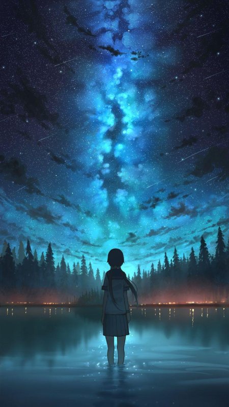 Аниме starry night