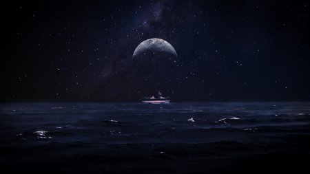 Море ночь