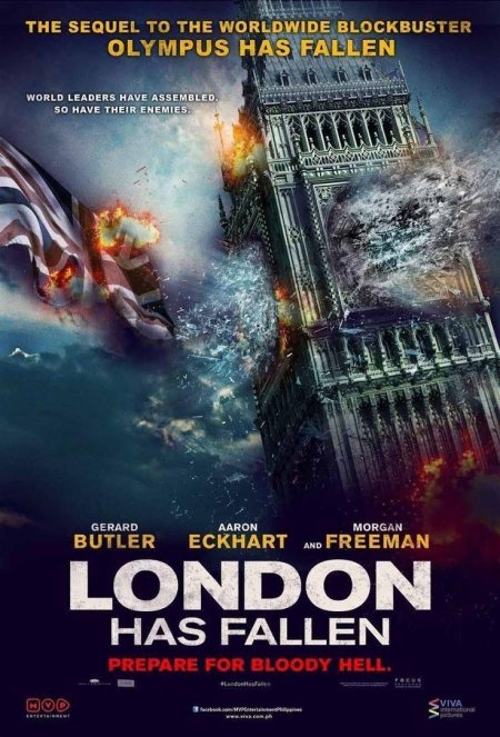 Падение лондона / london has fallen (2016)