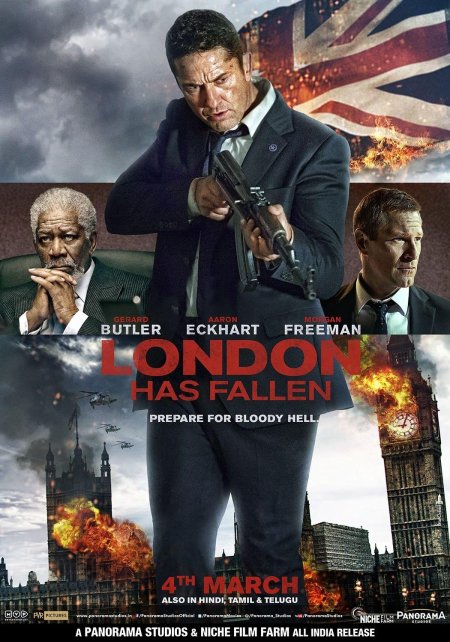 (london has fallen) (2016) постер
