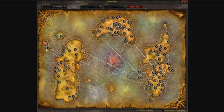 Карта wow classic