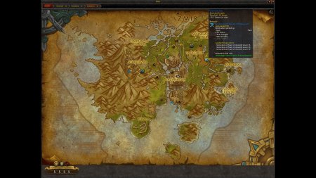 Остров колдрос на карте wow