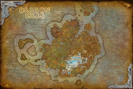 World of warcraft dragonflight карта
