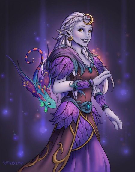 Ночные эльфы faebelina