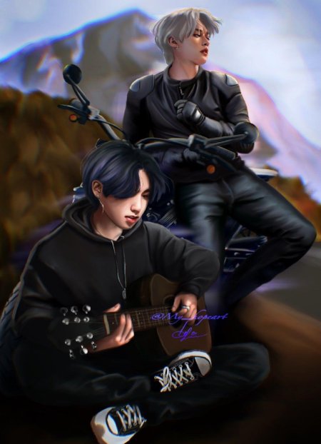 Minsung stray kids art