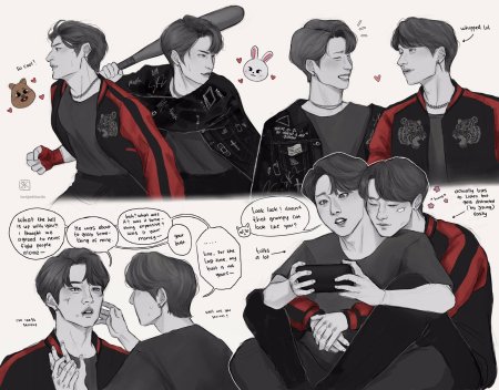 Minsung stray kids art