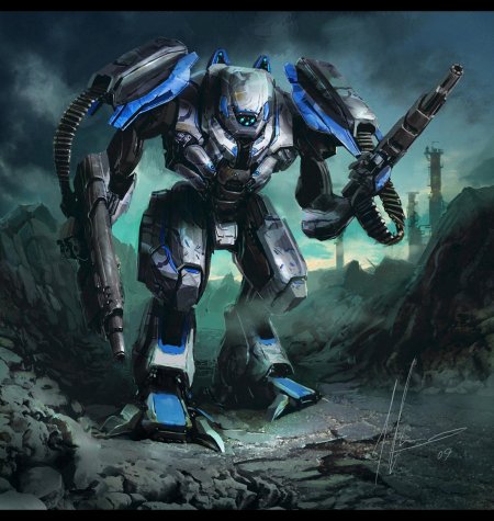 Sci-fi мех