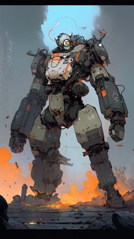 Robot concept art