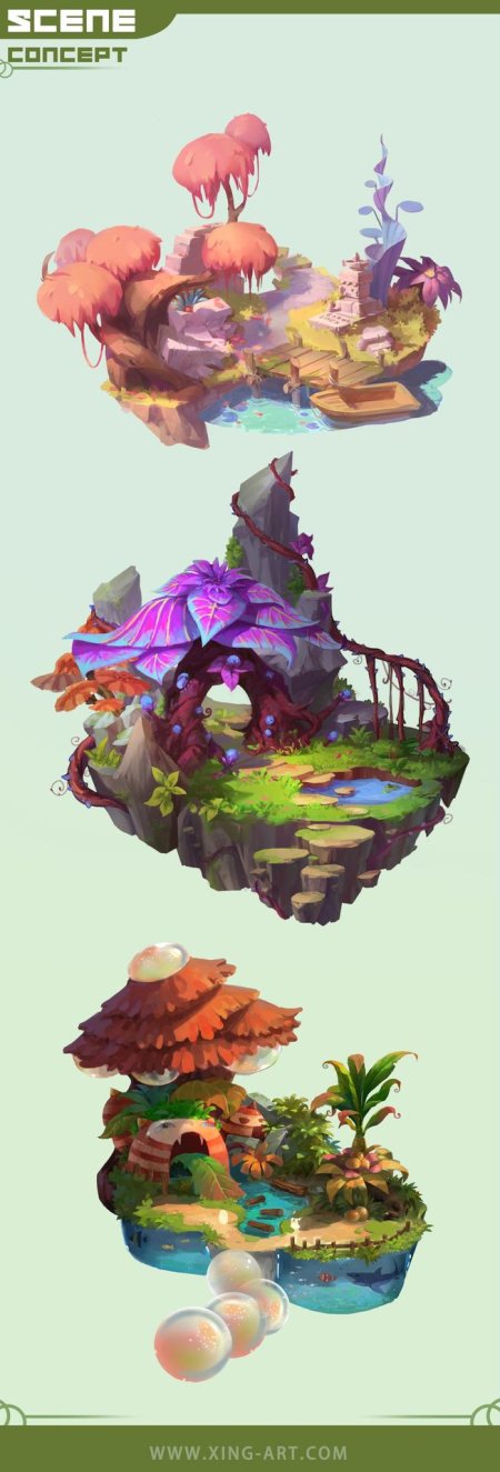 Environment concept art