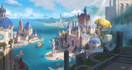 Замок fantasy castle