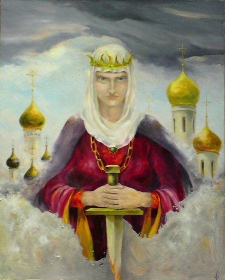 Княгиня ольга портрет
