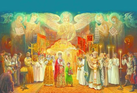 Принятие христианства княгиней ольгой