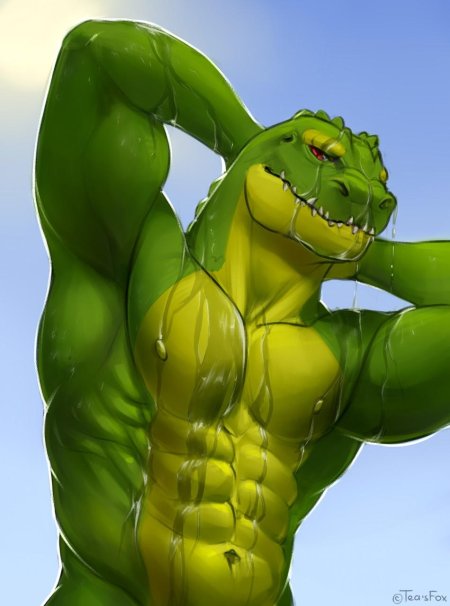 Ящер muscle growth