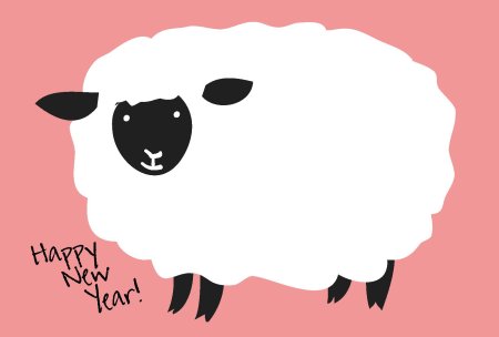 Black sheep art обои