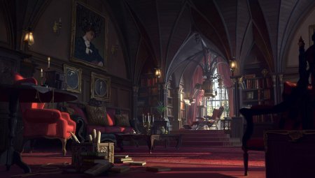 Гостиная слизерина hogwarts legacy