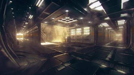 Тренировочный зал sci fi