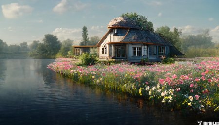 Пейзажи с домами
